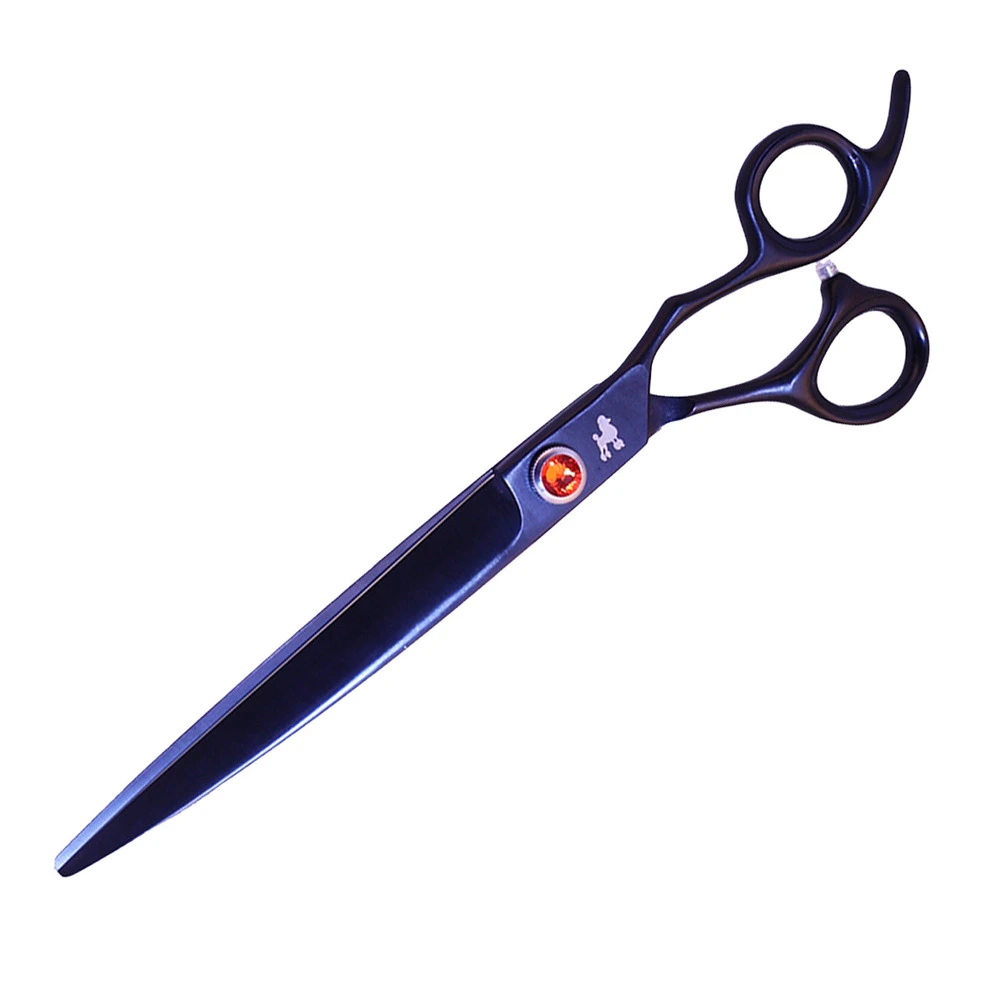 Ножиці грумерські Dezynadog Ignis 7.5 Curved Scissor вигнуті для стрижки собак   японська нержавіюча сталь 440c  7,5 дюймів