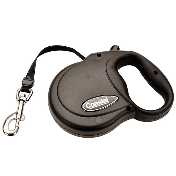 Повідець-рулетка для собак Power Walker Coastal Retractable Leash, Чорний
