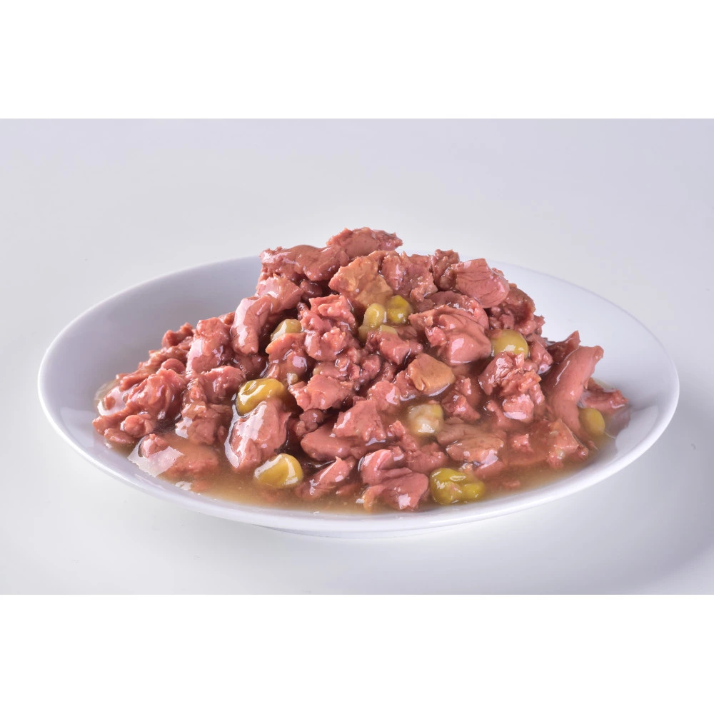 Корм вологий Brit Premium Fillets in Gravy Chicken & Green Peas для собак малих порід філе в соусі курка і зелений горошок 85г