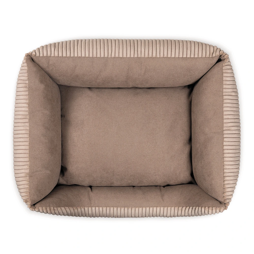 Лежак Pet Fashion DEVID для собак песочный 62*50*19