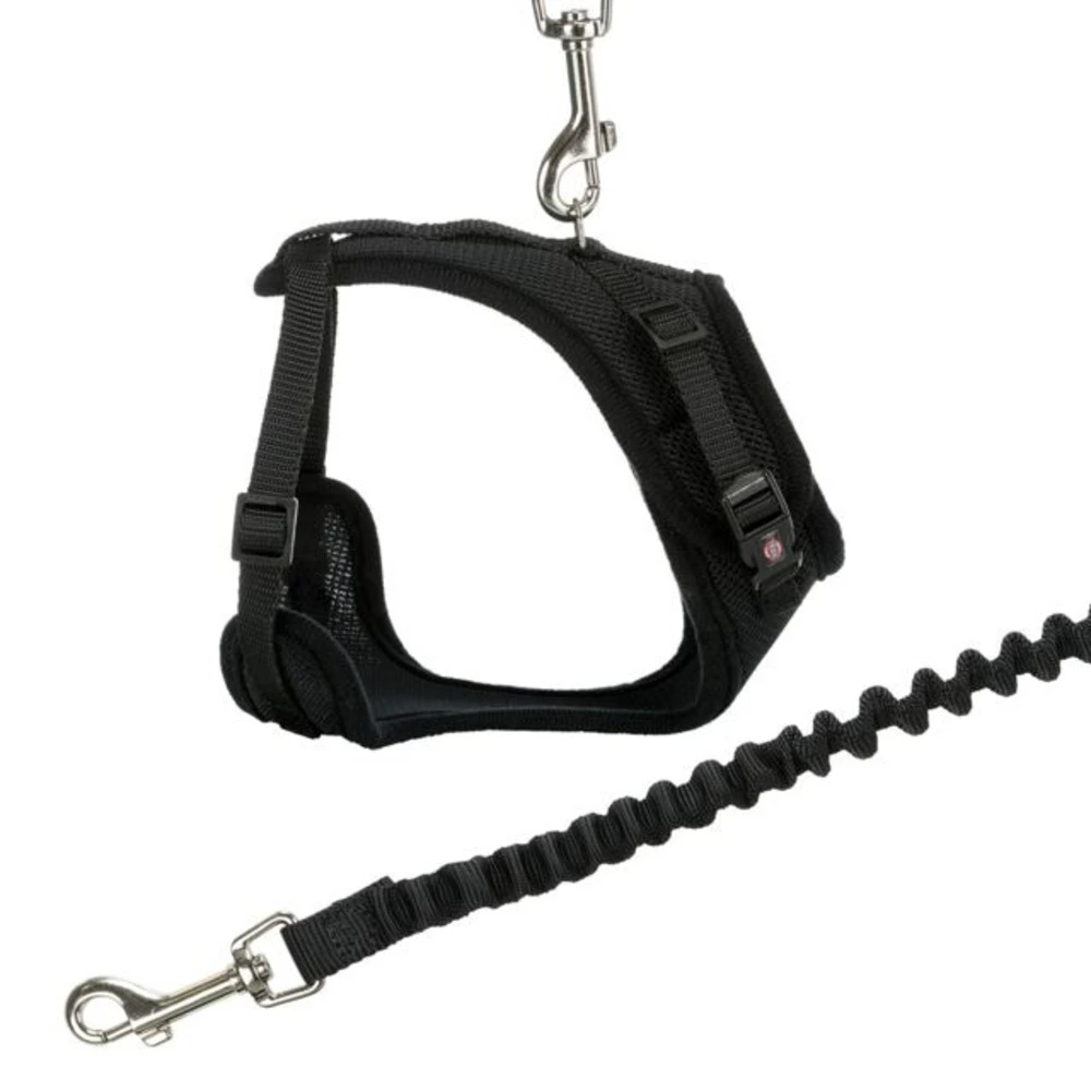 Шлея Trixie  для котів Y-Harness бірюзовий, розмір 39-60 см/10мм,  1 м
