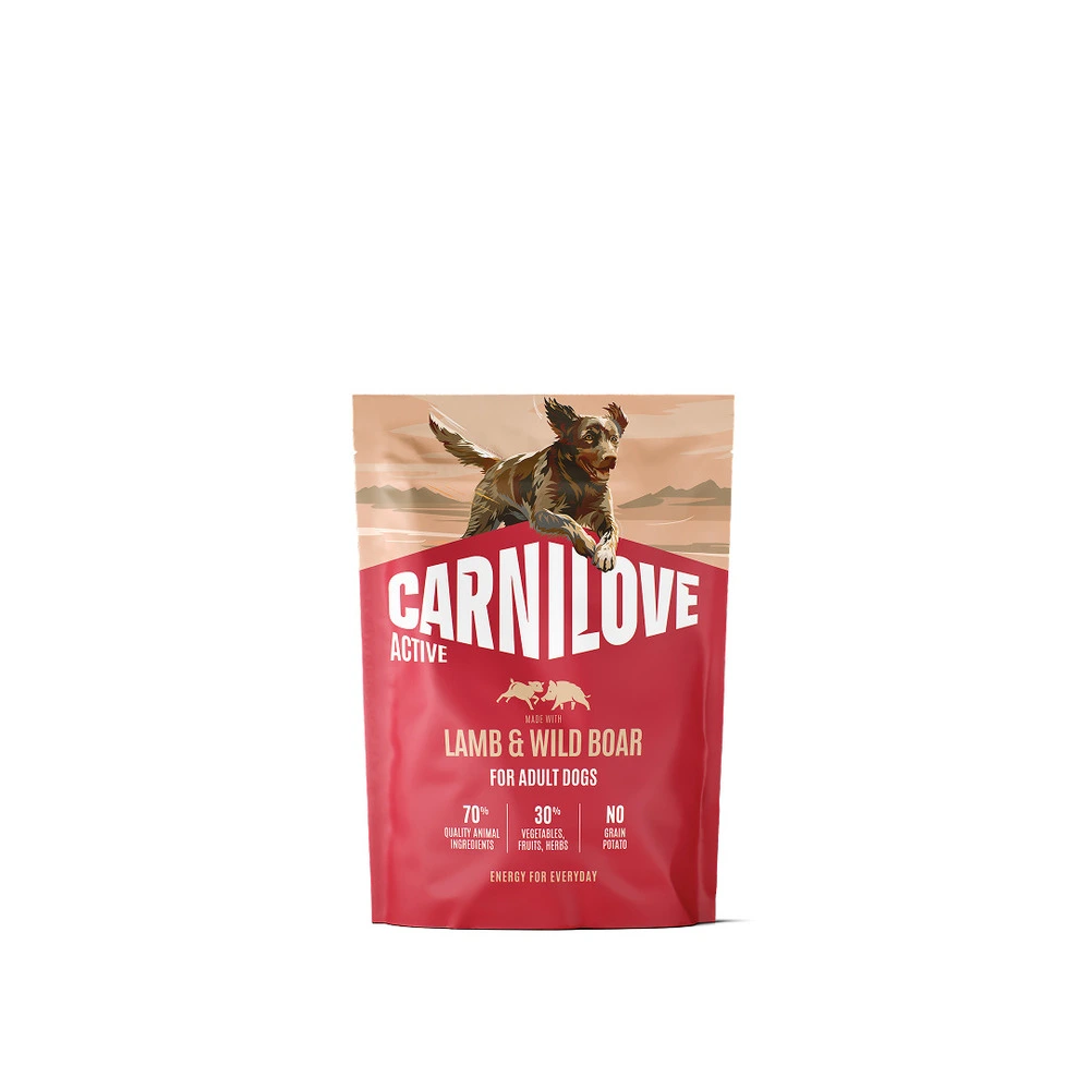 Корм сухой Carnilove Active Lamb & Wild Boar для собак ягненок и дикий кабан 1,5 кг