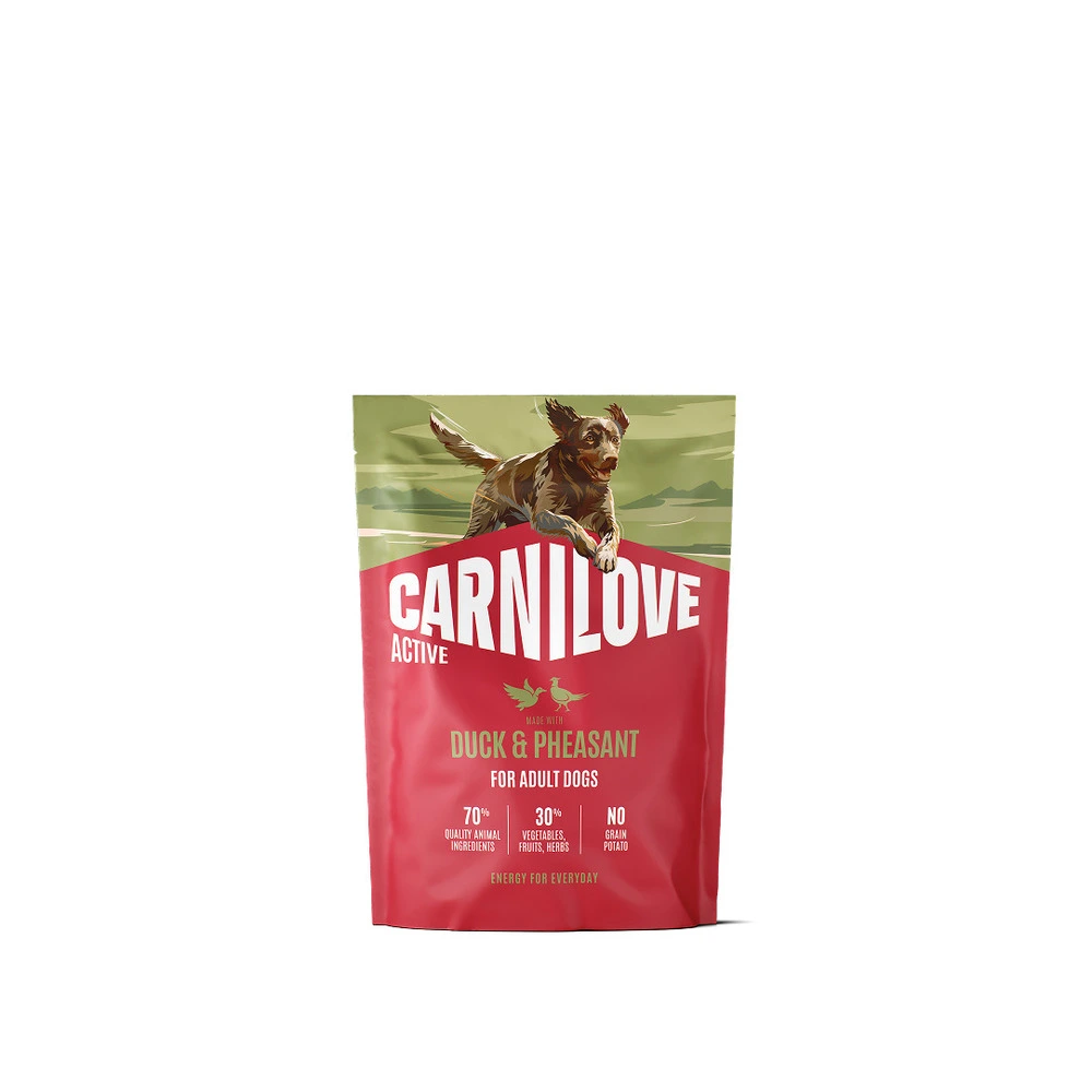 Корм сухой Carnilove Active Duck & Pheasant для собак утка и фазан 1,5 кг