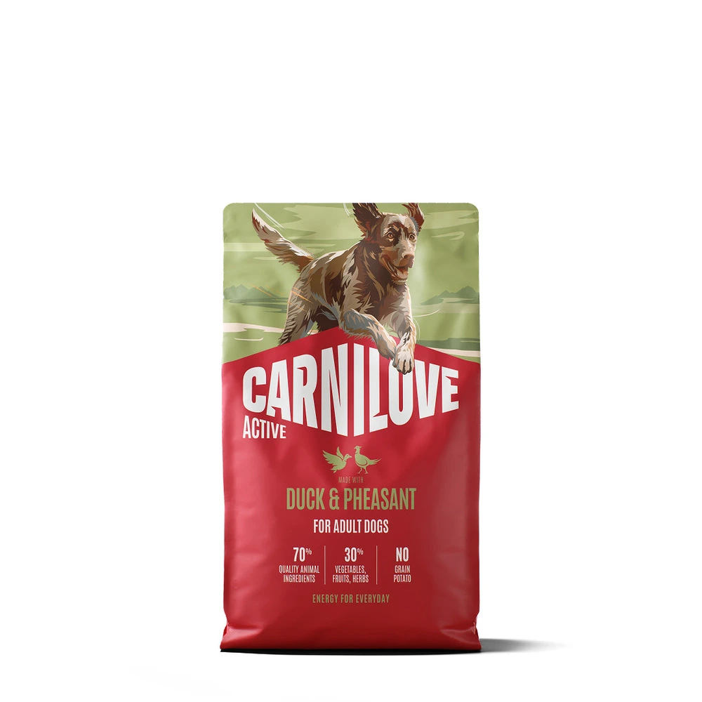 Корм сухой Carnilove Active Duck & Pheasant для собак утка и фазан 4 кг