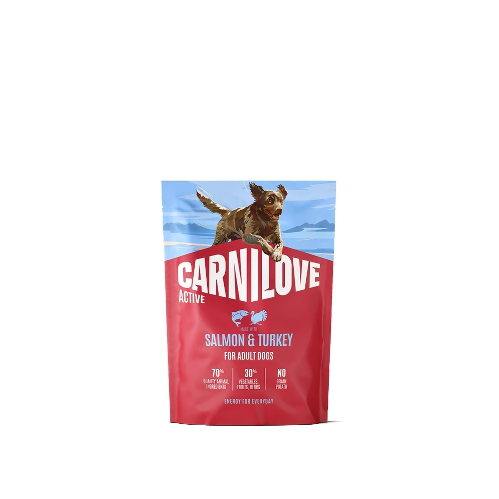 Корм сухой Carnilove Active Salmon & Turkey для собак лосось и индейка 1,5 кг