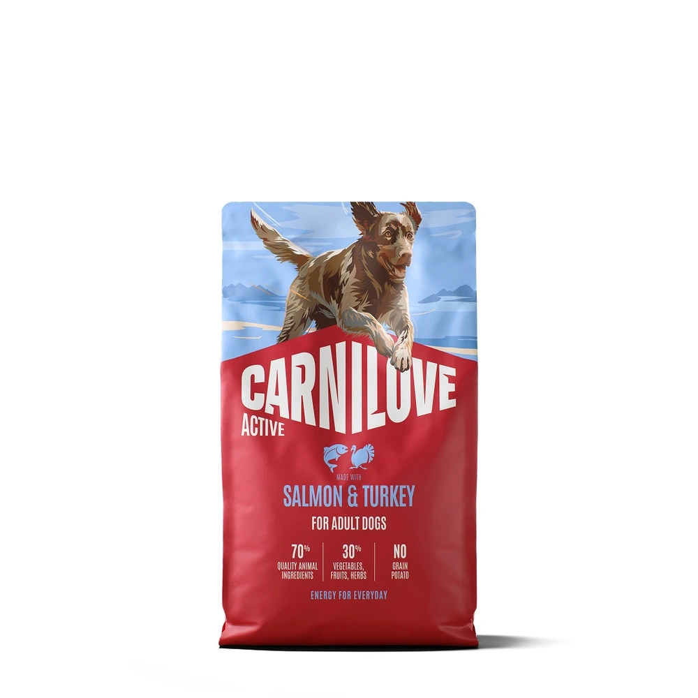 Корм сухой Carnilove Active Salmon & Turkey для собак лосось и индейка 4 кг