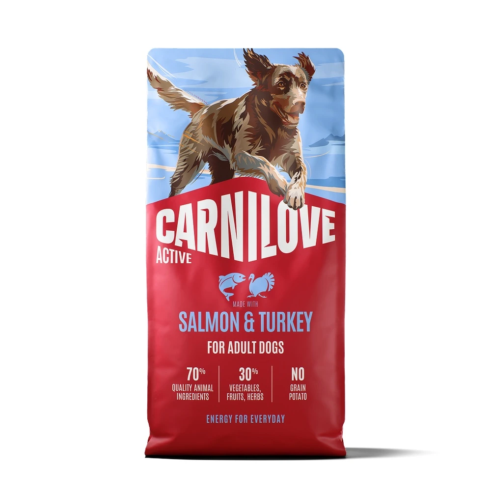 Корм сухой Carnilove Active Salmon & Turkey для собак лосось и индейка 12 кг