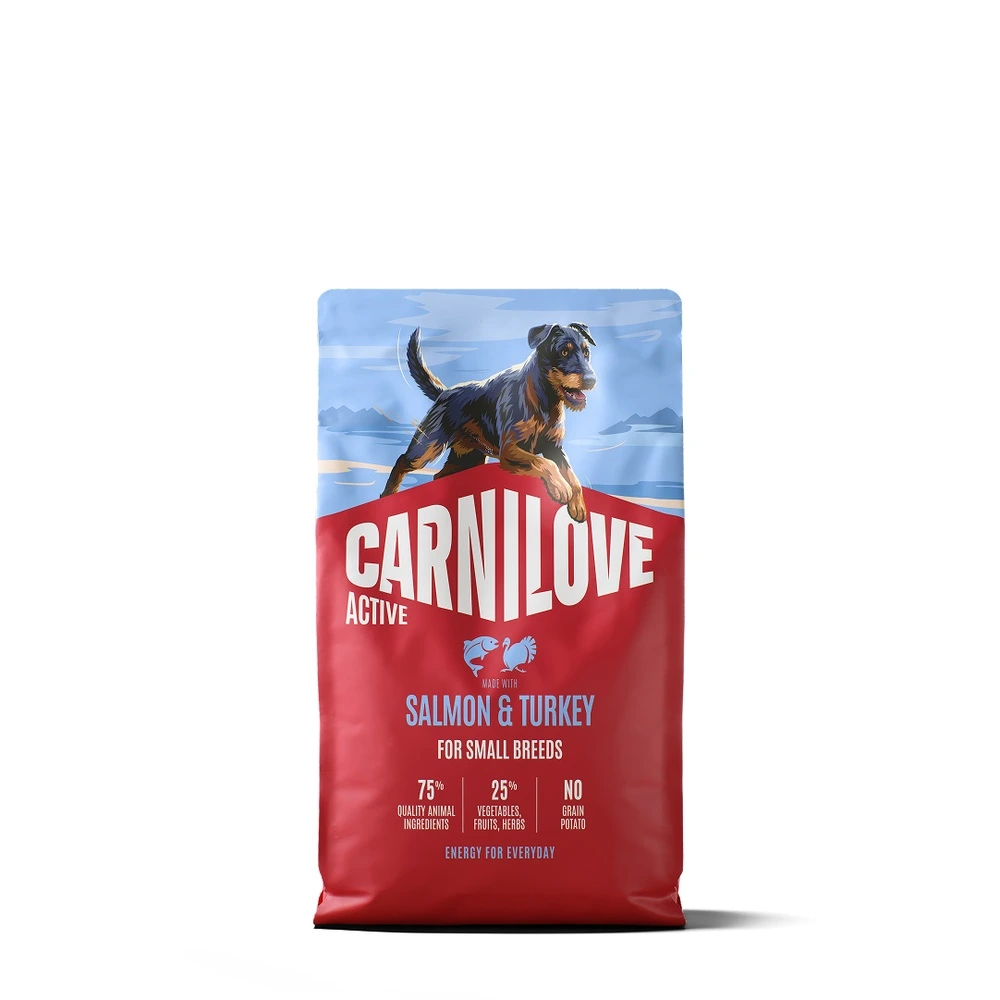 Корм сухой Carnilove Active Salmon & Turkey Small Breed для собак маленьких пород лосось и индейка 4 кг