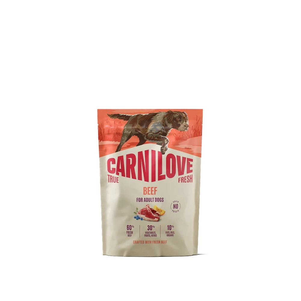 Корм сухой Carnilove True Fresh Beef для собак говядина 1,5 кг