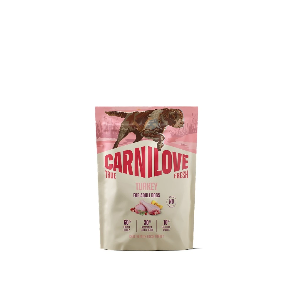 Корм сухой Carnilove True Fresh Turkey для собак индейка 1,5 кг