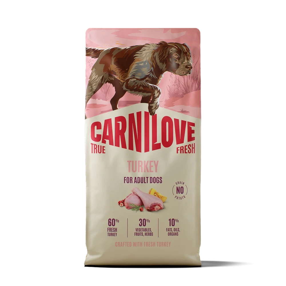 Корм сухой Carnilove True Fresh Turkey для собак индейка 12 кг