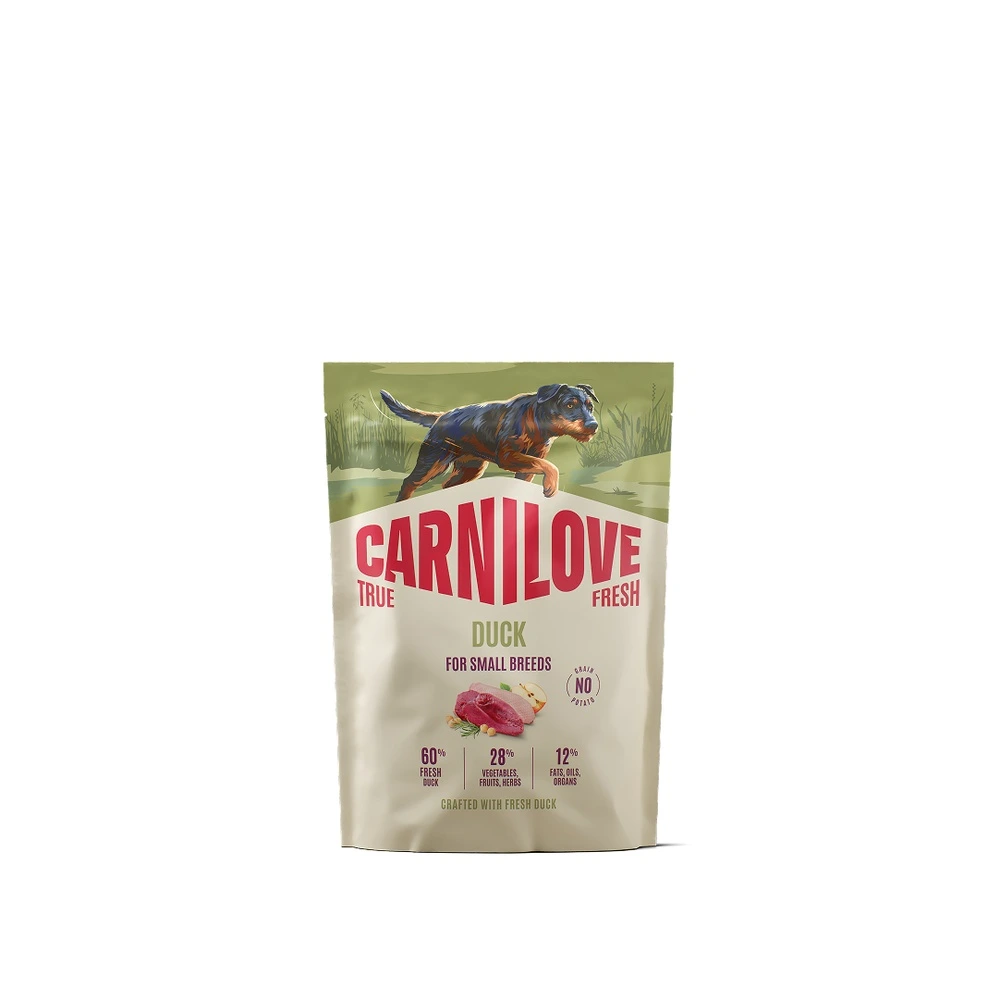 Корм сухий Carnilove True Fresh Duck Small Breed для cобак малих порід качка 1,5 кг