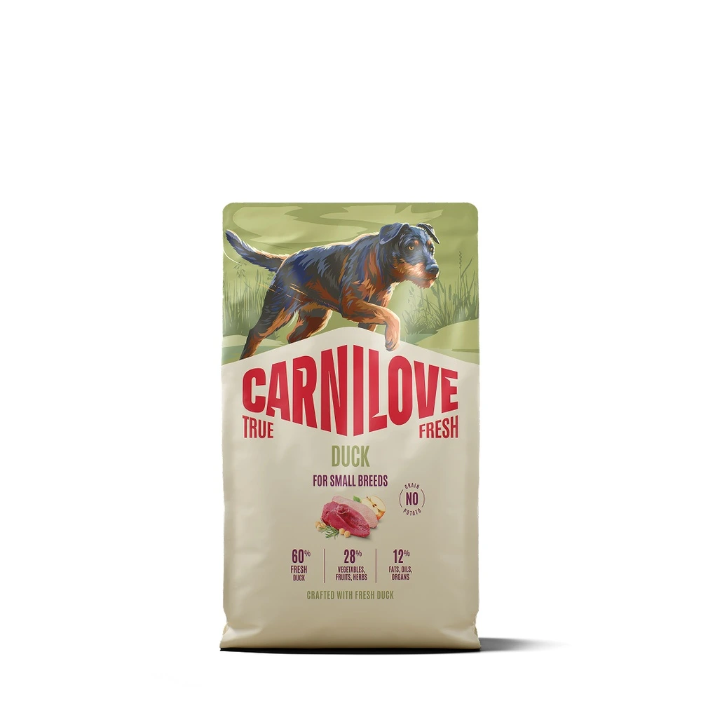 Корм сухий Carnilove True Fresh Duck Small Breed для cобак малих порід качка 4 кг