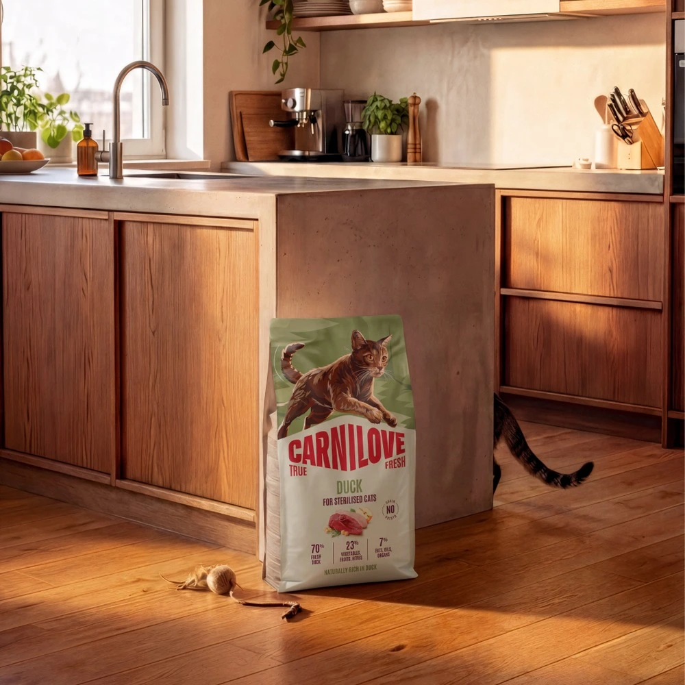 Корм сухий Carnilove True Fresh Duck Sterilised для стерилізованих котів качка 2 кг