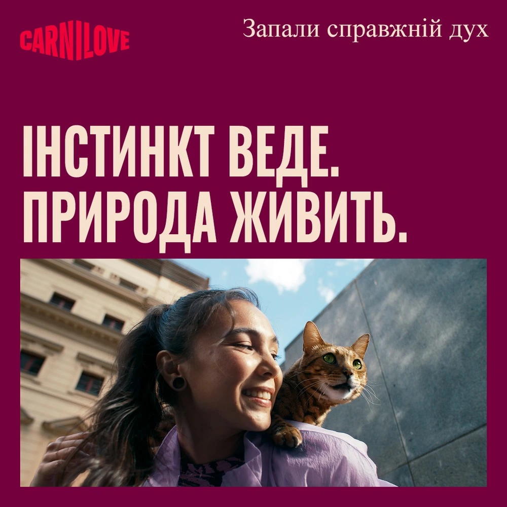 Ласощі Carnilove Soft Snack Buffallo with Blueberries для котів м'які буйвол і лохина 50 г