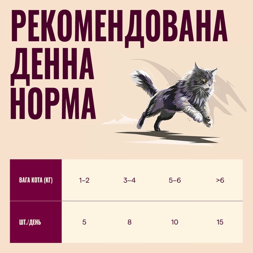 Ласощі Carnilove Crunchy Snack Lamb with Blackberries для котів хрусткі ягня та ожина 50 г