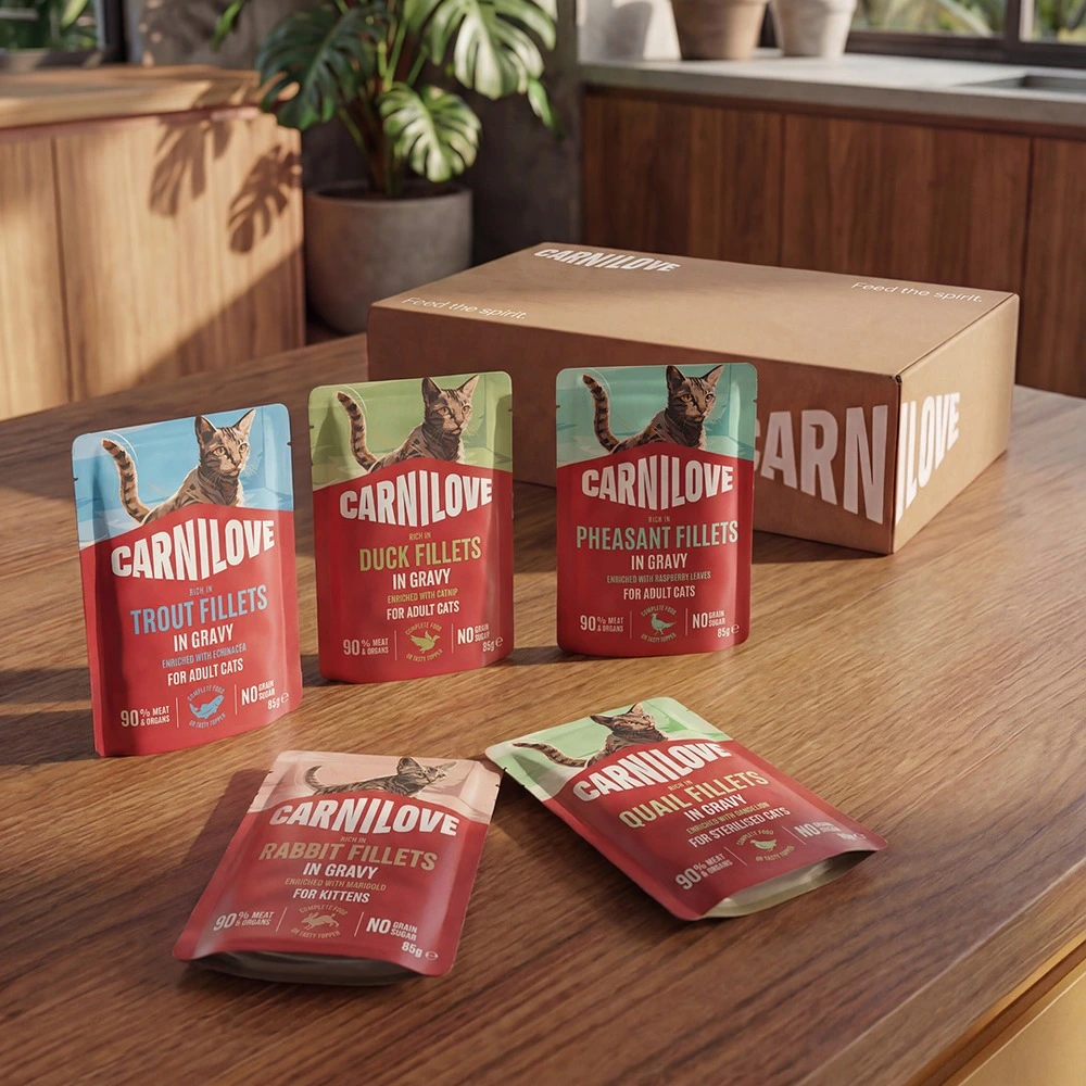 Корм вологий Carnilove Gravy Multipack для котів в соусі в асортименті 12x85 г