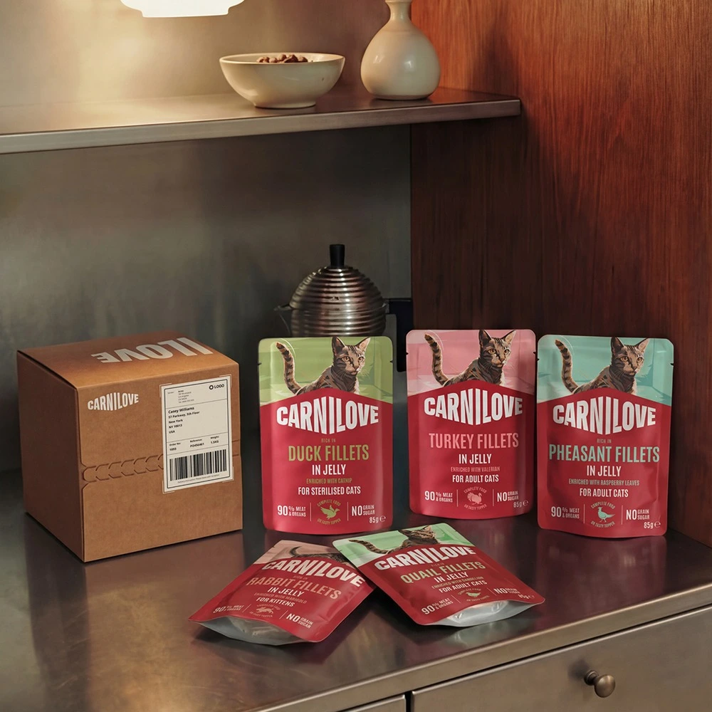 Корм вологий Carnilove Jelly Multipack для котів в желе в асортименті 12x85 г