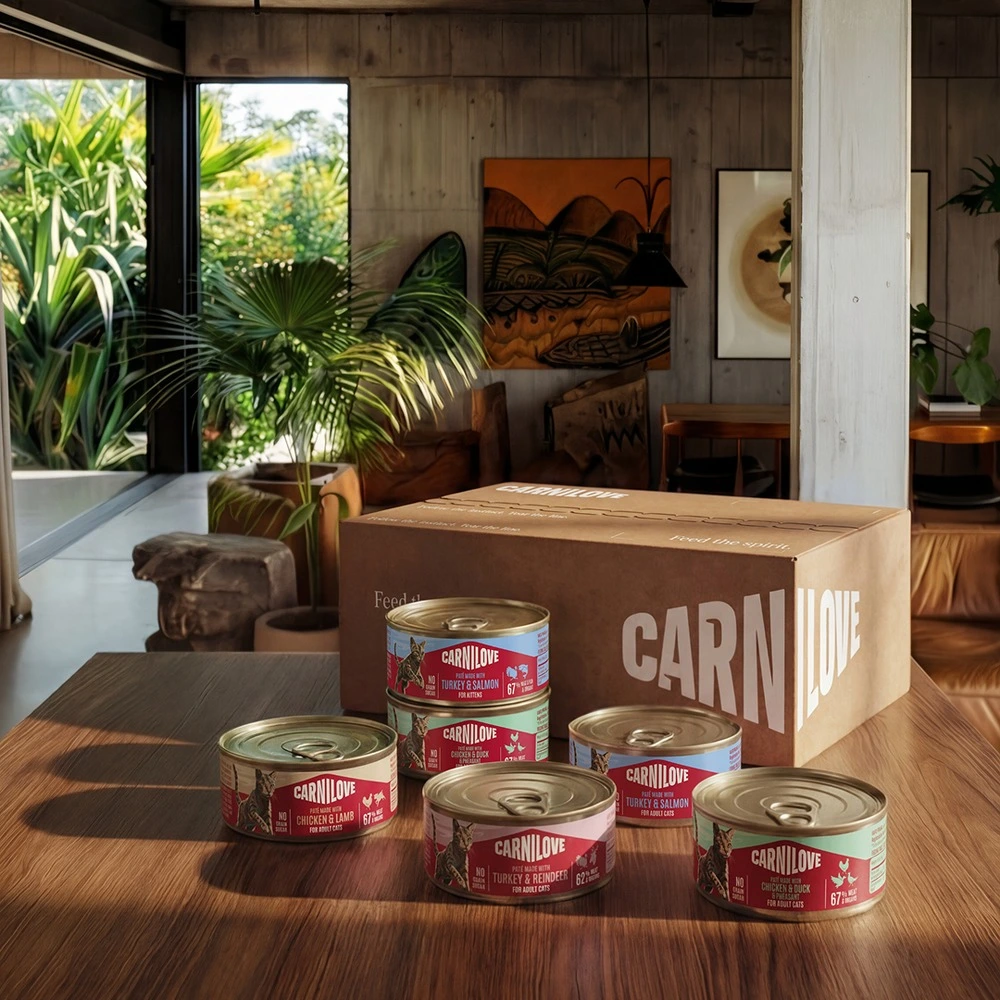 Корм вологий Carnilove Turkey & Salmon для кошенят паштет індичка і лосось 100 г