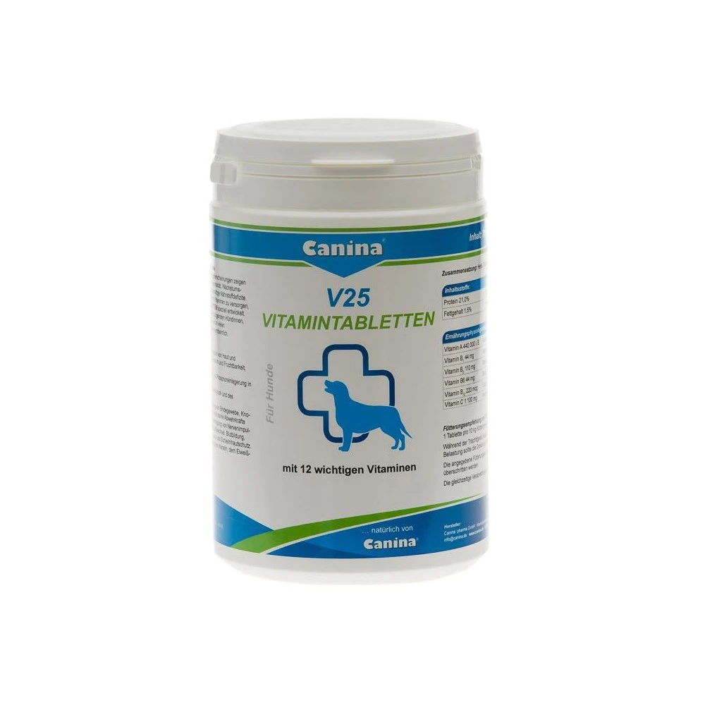 Вітамінний комплекс Canina V25 Vitamintabletten для собак 700 г 210 табл.