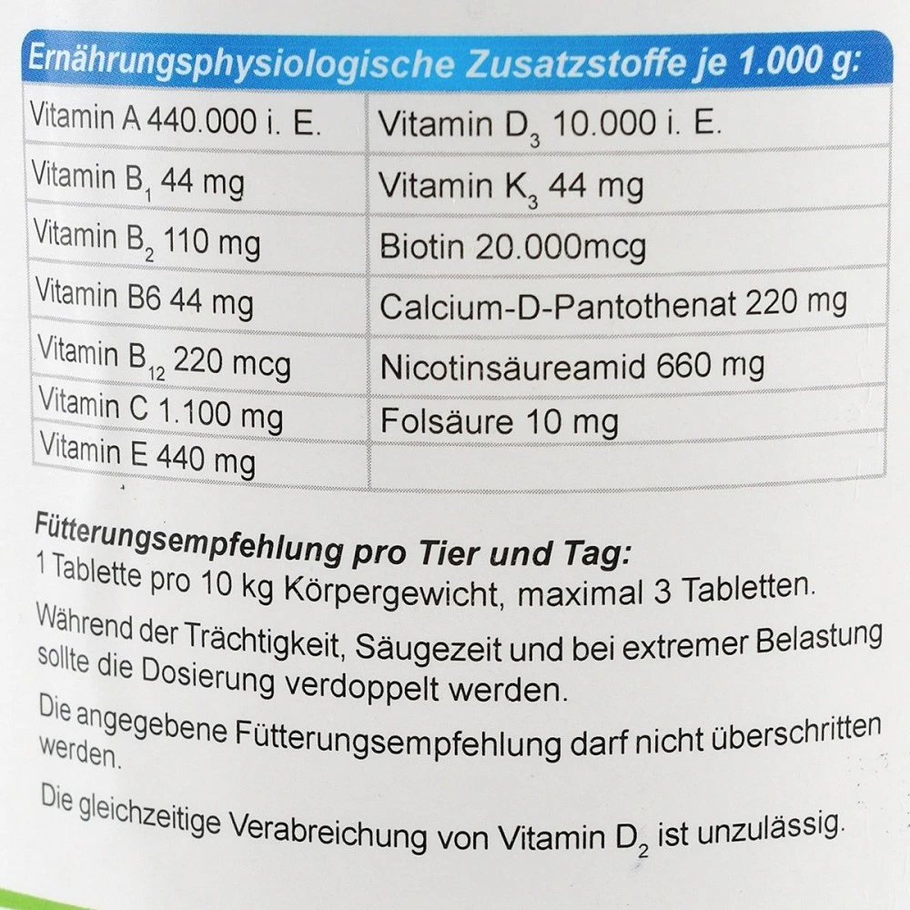 Вітамінний комплекс Canina V25 Vitamintabletten для собак 700 г 210 табл.