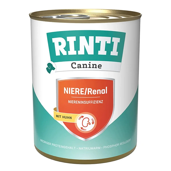 Корм для собак Rinti Canine Veterinary Niere/Renal mit Huhn, Курка, 0.8 кг