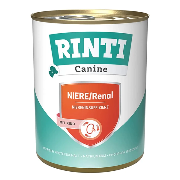 Корм для собак Rinti Canine Veterinary Niere/Renal, дієтичний, з яловичиною, 0.8 кг