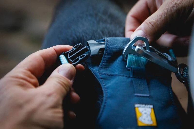 Полегшена шлейка для собак Ruffwear Hi & Light™ S 56-69 см Сірий