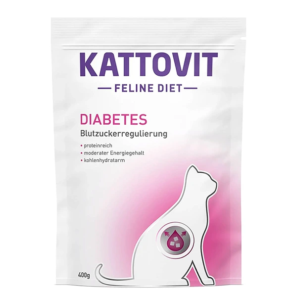 Корм для котів Kattovit Veterinary Diabetes, Дієтичний сухий, при цукровому діабеті та ожирінні