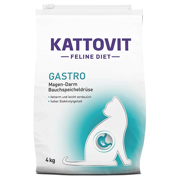 Корм для котів Kattovit Veterinary Gastro, Дієтичний сухий, при захворюваннях ШКТ та підшлункової залози