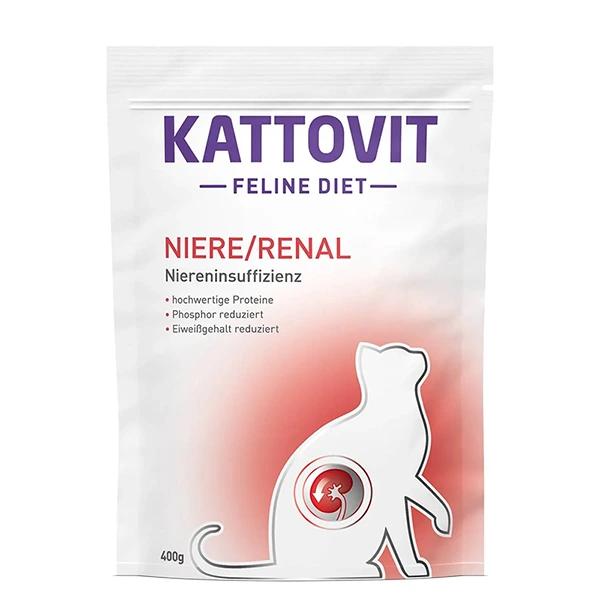 Kattovit Veterinary Niere Renal КАТТОВІТ РЕНАЛ дієтичний сухий корм для котів із захворюваннями нирок