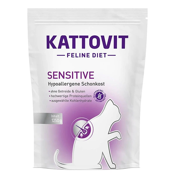 Kattovit Veterinary Sensitive КАТТОВІТ СЕНСИТИВ дієтичний сухий корм для котів із харчовою непереносимістю