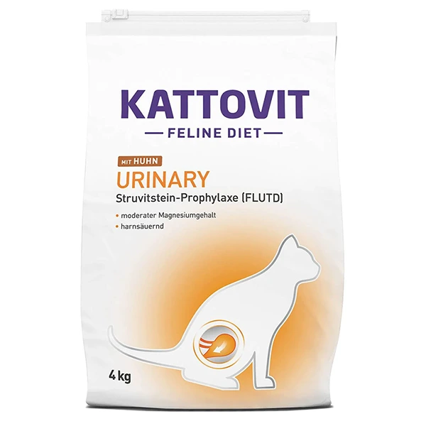 Kattovit Veterinary Urinary mit Huhn КАТТОВІТ УРІНАРІ КУРКА дієтичний сухий корм для котів із захворюваннями нижніх сечовивідних шляхів