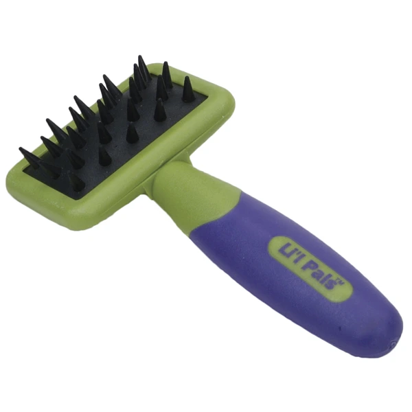 Щітка масажна для собак Safari Li`l Pals Massage Brush, Для цуценят та малих порід