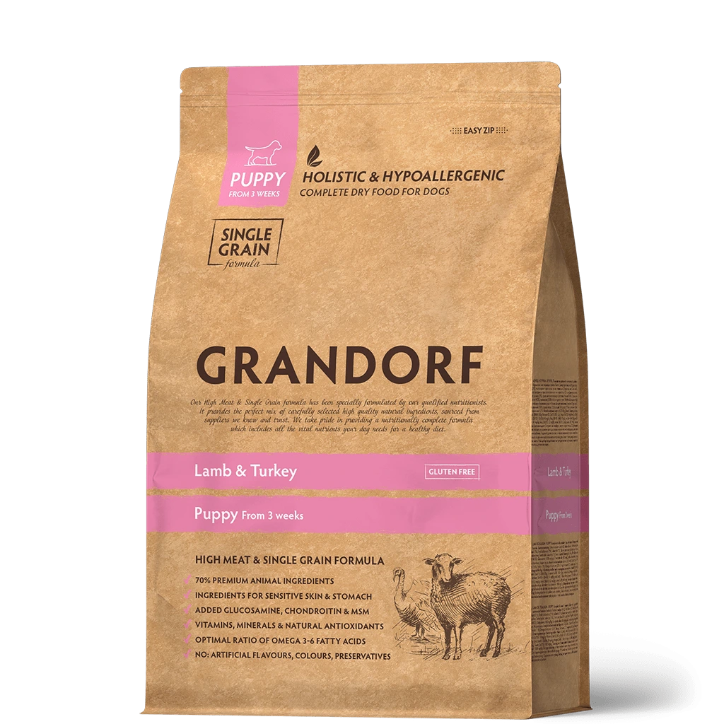 Корм для собак Grandorf Dog Puppy Lamb & Turkey, 3 кг