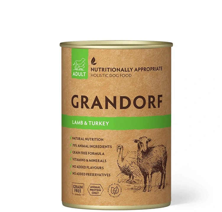 Корм для собак Grandorf GD-Dog Lamb & Turkey Adult, 400 г
