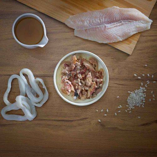 Натуральный влажный корм для котов Fish4Cats Finest Скумбрия с кальмаром 70 г