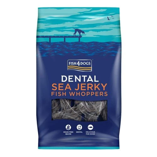 Натуральні ласощі для собак Fish4Dogs 100% Косички з риби XL 500 г