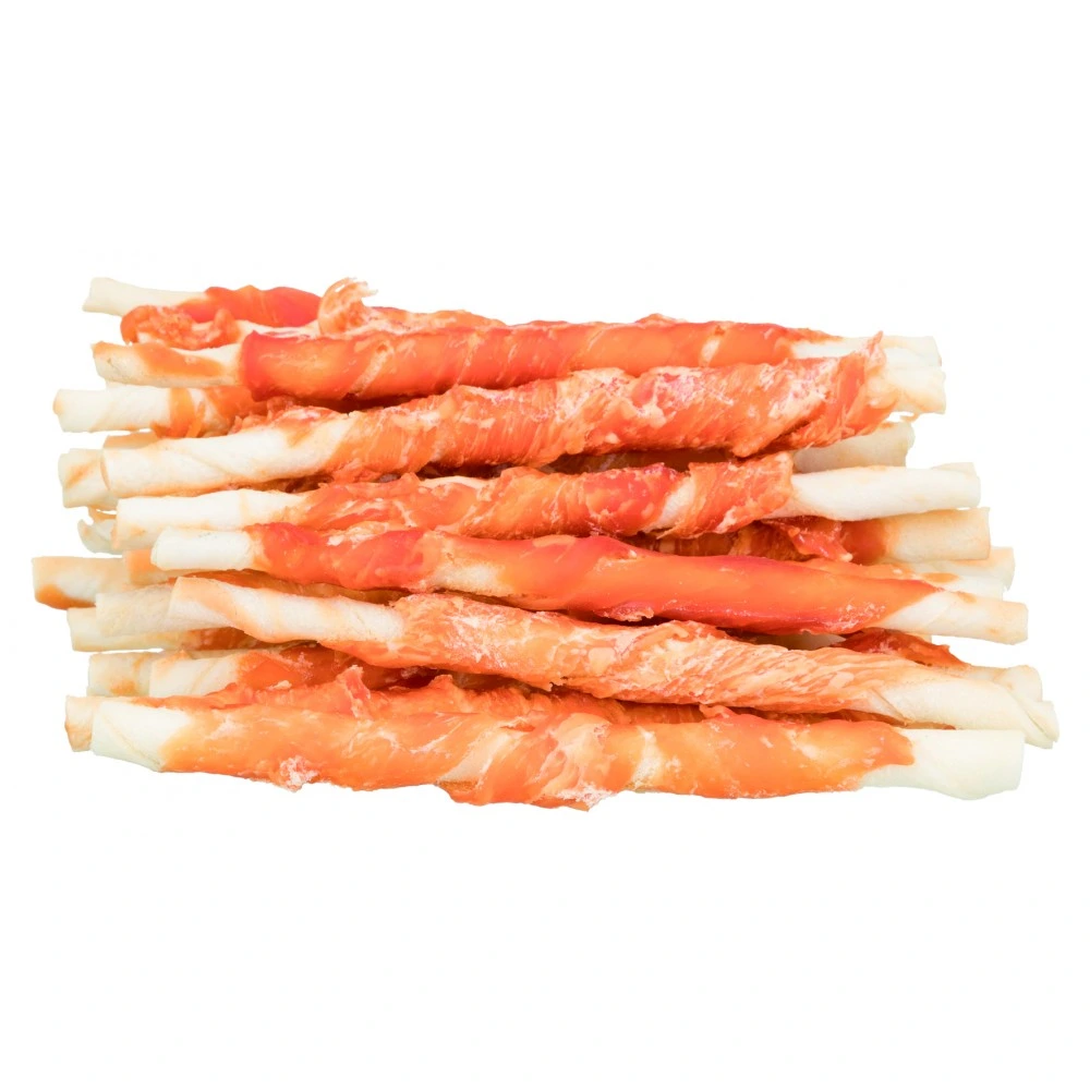 Лакомства Trixie Denta Fun Chicken Chewing Rolls для собак — палочки для чистки зубов с курицей, 12 см, 240 г, 30 шт.