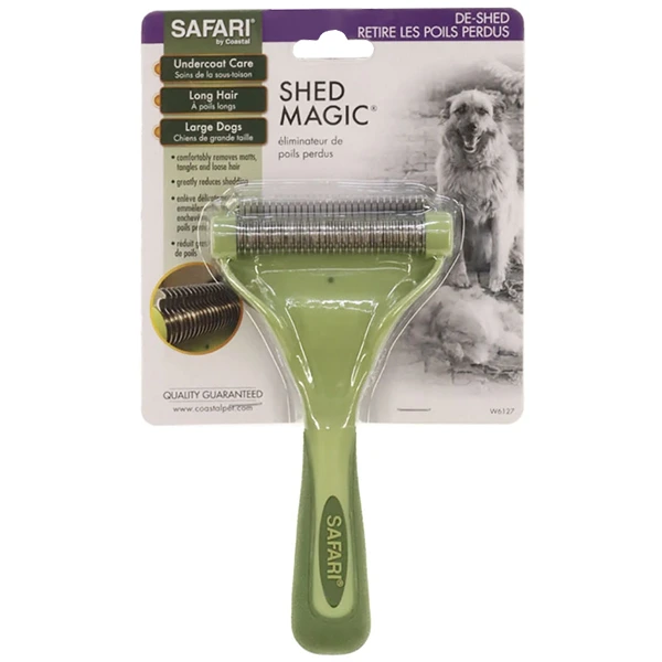 Дешеддер для собак Safari Shed Magic, для середньої та довгої шерсті
