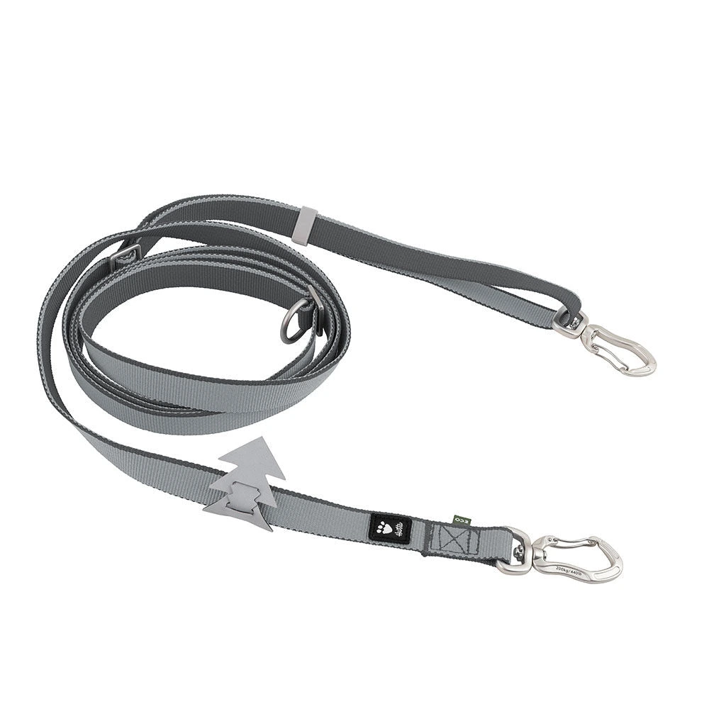 Повідець для собак Hurtta Multilong Leash II Чорний 100-300 см х 20 мм