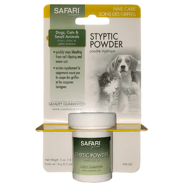 Кровоспинний порошок Safari Styptic Powder, для собак і котів