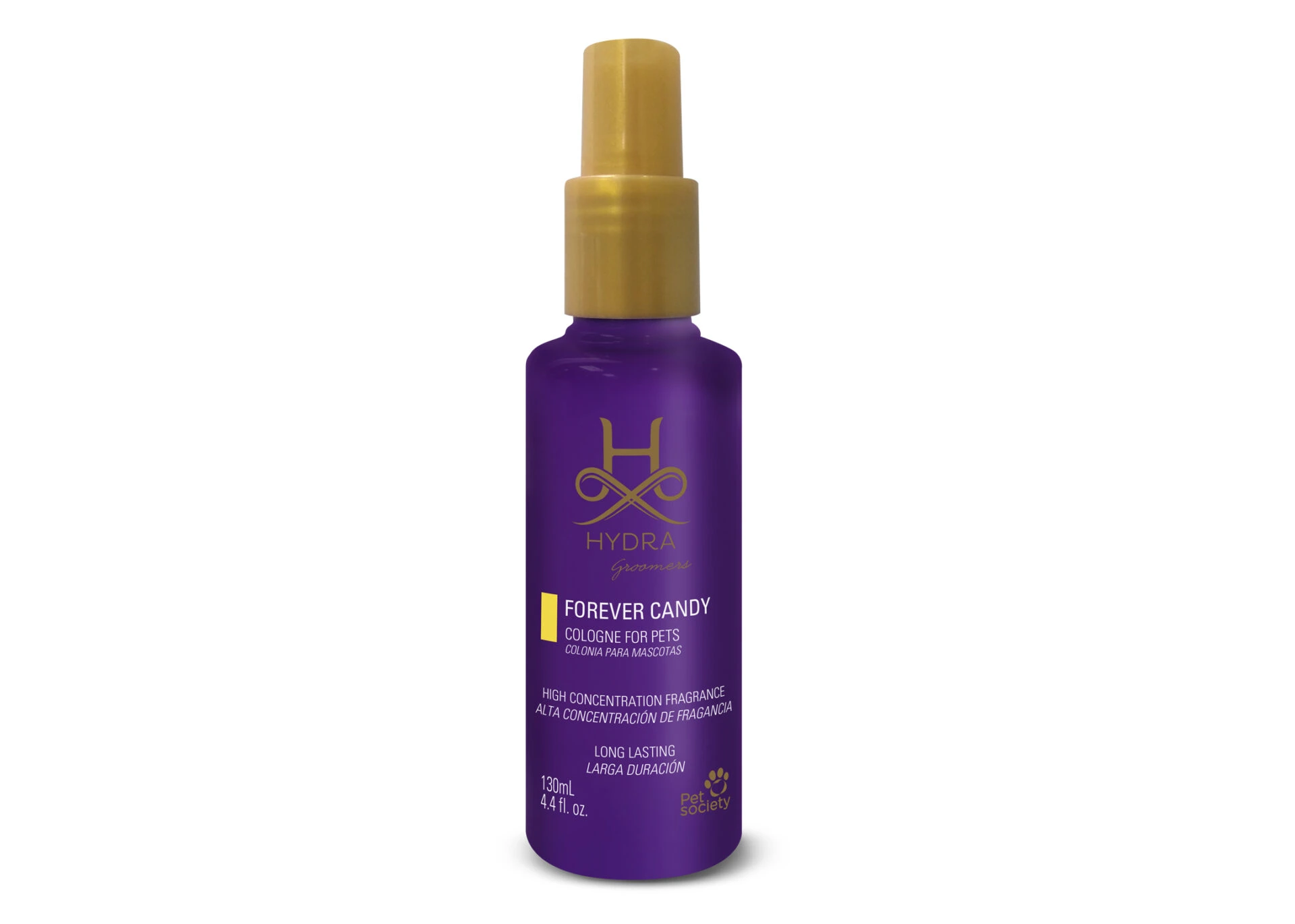 Hydra GROOMERS Cologne Forever Candy - Парфуми для собак та котів з фруктово-квітковим ароматом із нотами Бергамот, Жасмін, Фіалка та Кедр 130 мл