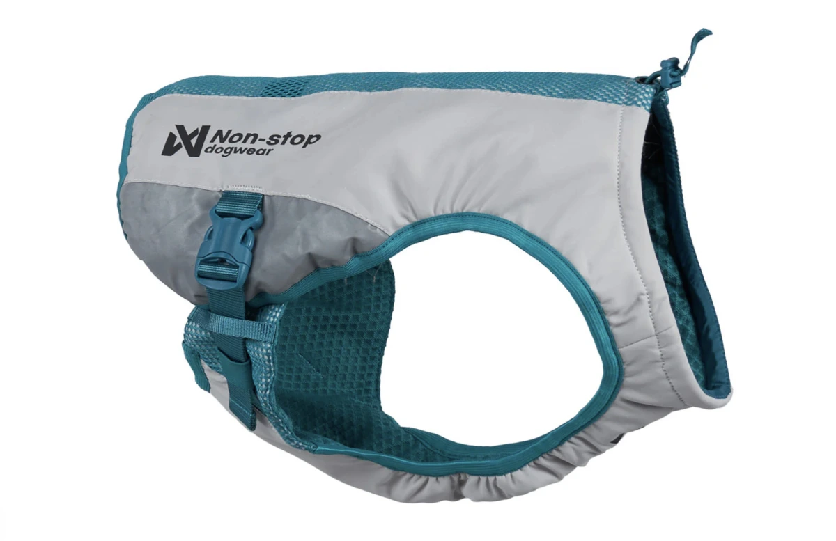 Охолоджуючий жилет для собак Cooling vest Non-stop dogwear Сірий M