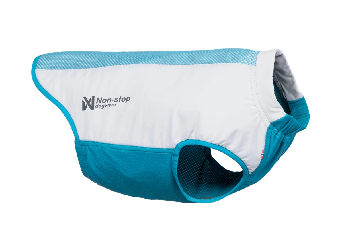Охолоджувальний жилет для собак Cooling pull-on Non-stop dogwear Сіро-блакитний 36