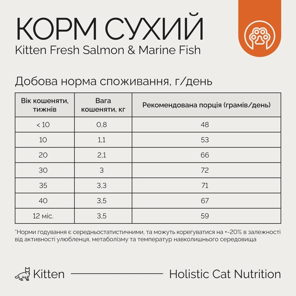 Корм сухий Savory Kitten rich in Fresh Salmon with Marine Fish для кошенят всіх порід зі свіжим лососем та морською рибою 2