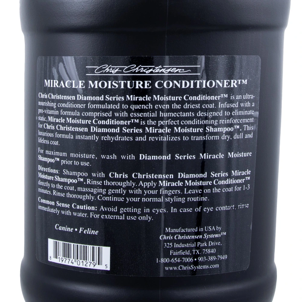 Кондиціонер Chris Christensen Miracle Moisture для собак та котів      3,8л