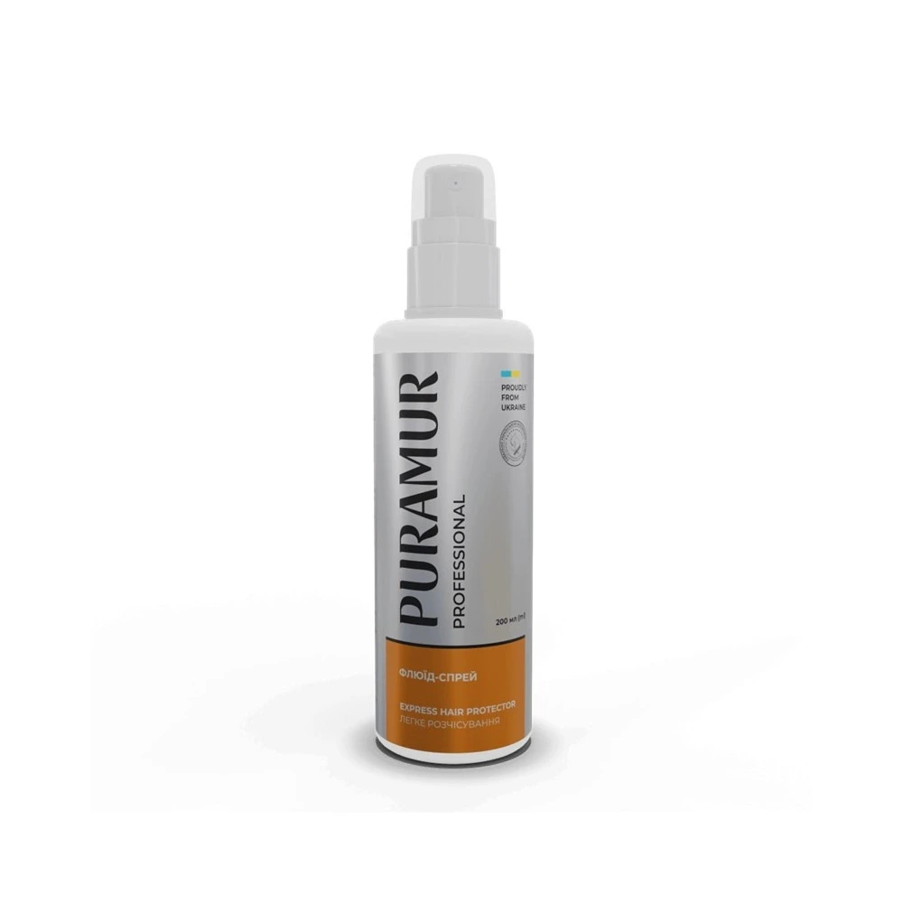 Флюїд-спрей PURAMUR Express Hair Protector для котів та собак для легкого розчісування всіх видів шерсті 200 мл