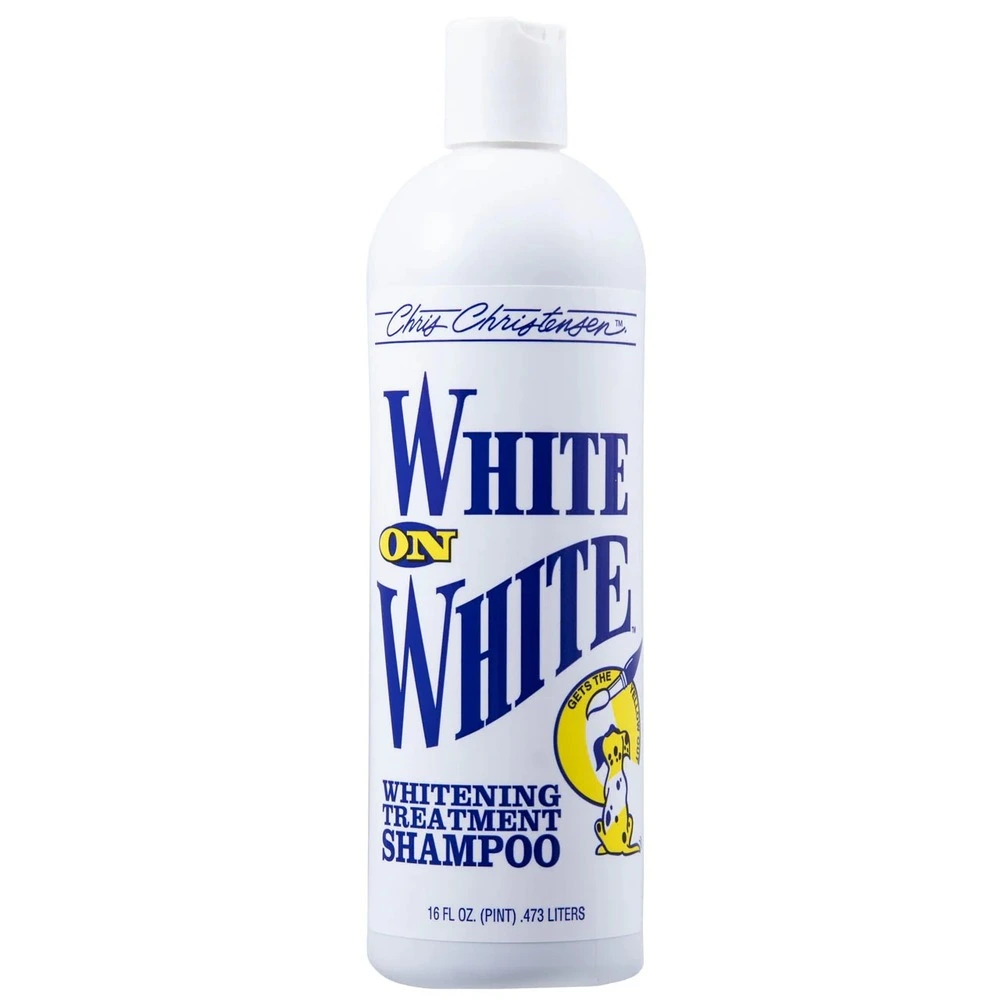 Шампунь Chris Christensen White on White для собак та котів для білої шерсті 473 мл