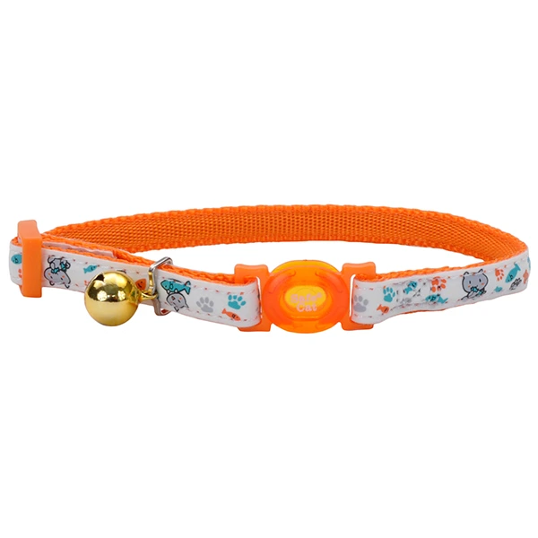 Нашийник для котів Coastal Fashion Safe Cat Collar, Помаранчевий кіт
